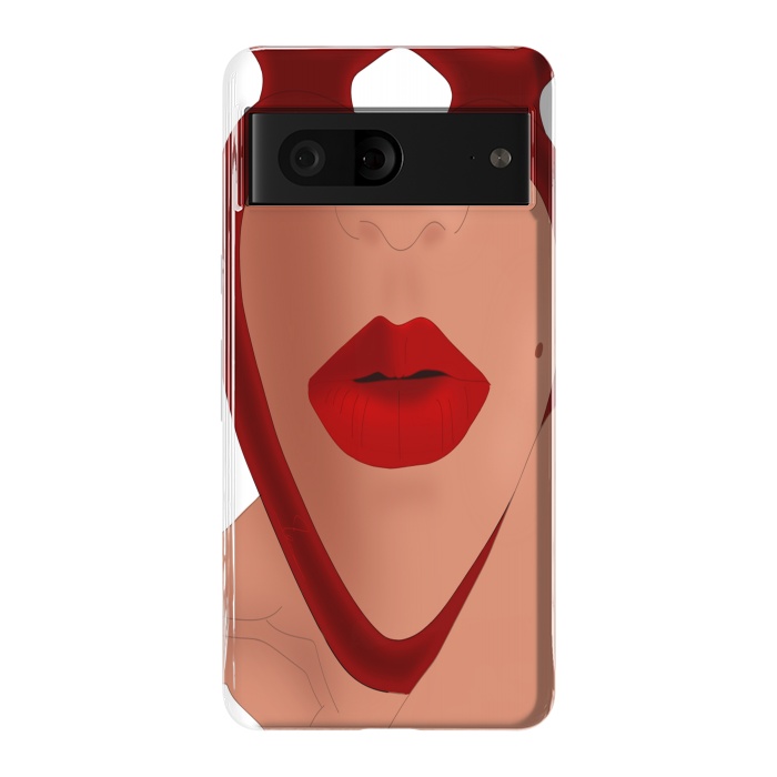Pixel 7 StrongFit Mirrored Lips - Valentines Edition Design by Anima Tea Story