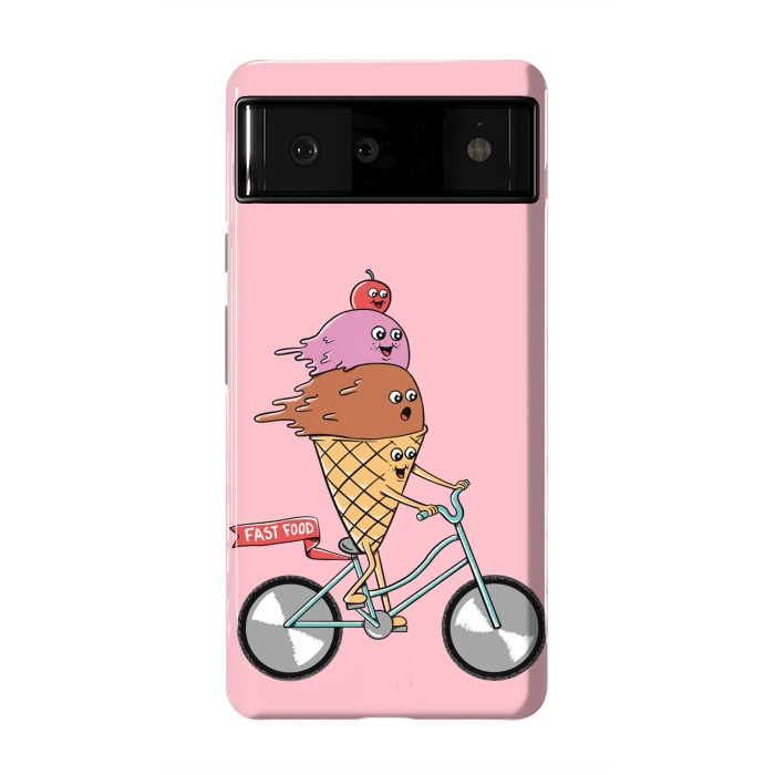 Pixel 6 StrongFit Ice cream fast food rose by Coffee Man