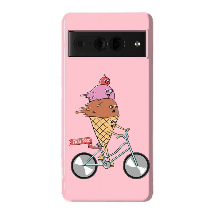 Pixel 7 Pro StrongFit Ice cream fast food rose by Coffee Man