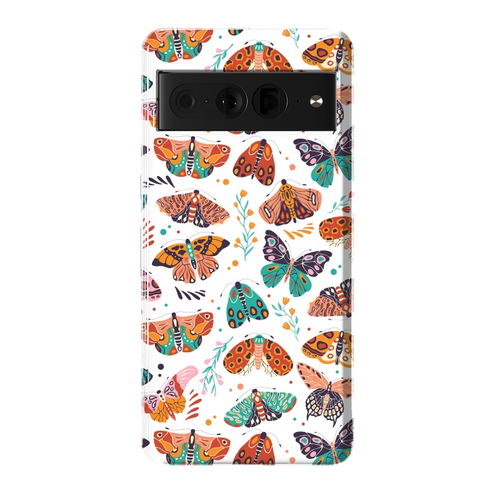 Pixel 7 Pro StrongFit Spring Butterflies Pattern 002 by Jelena Obradovic