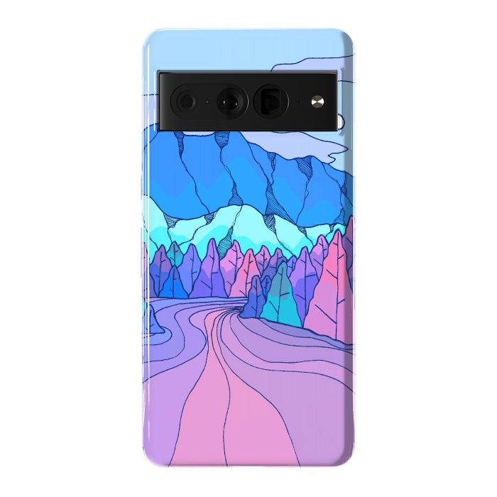 Pixel 7 Pro StrongFit The neon river by Steve Wade (Swade)