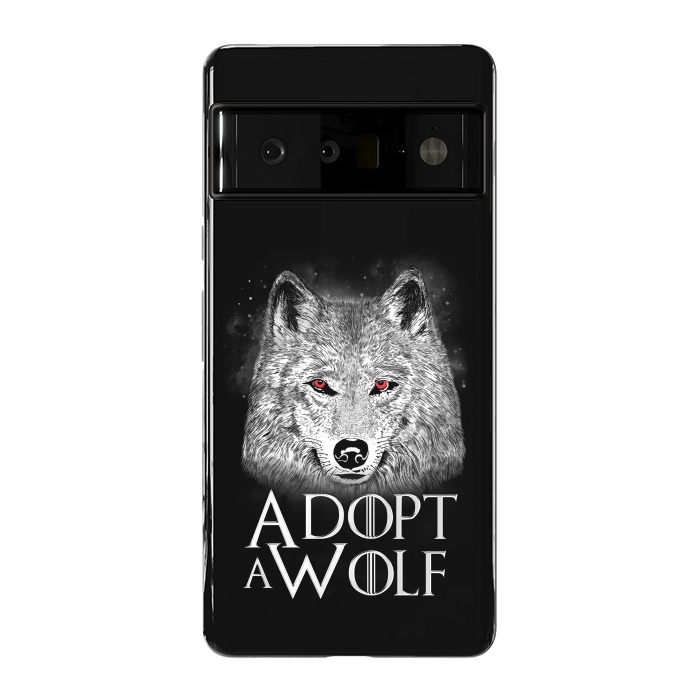 Pixel 6 Pro StrongFit Adopt a Wolf by eduely