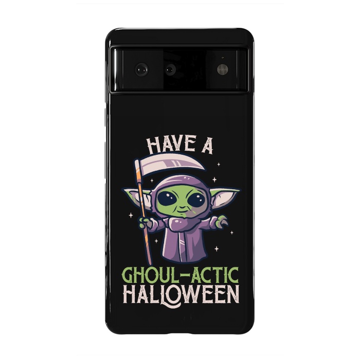 Pixel 6 StrongFit Have A Ghoul-Actic Halloween  by eduely