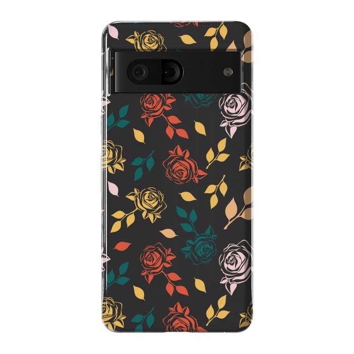 Pixel 7 StrongFit Rose Floral by TMSarts