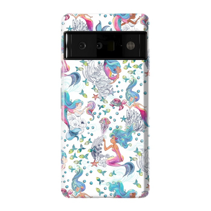 Pixel 6 Pro StrongFit Modern Mermaid Toile by gingerlique