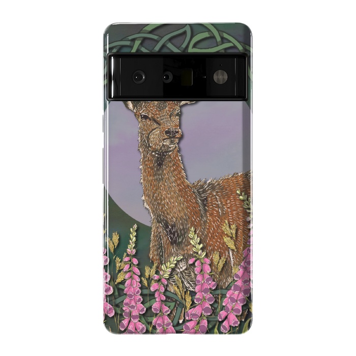 Pixel 6 Pro StrongFit Woodland Deer Doe by Lotti Brown