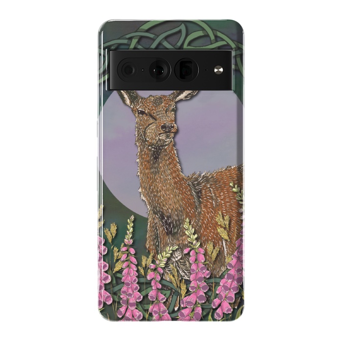 Pixel 7 Pro StrongFit Woodland Deer Doe by Lotti Brown