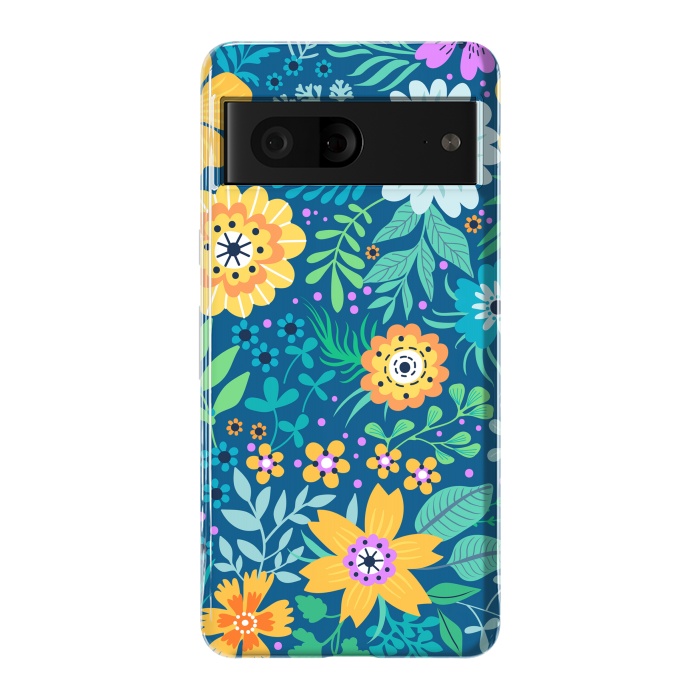 Pixel 7 StrongFit Yellow Flowers by ArtsCase