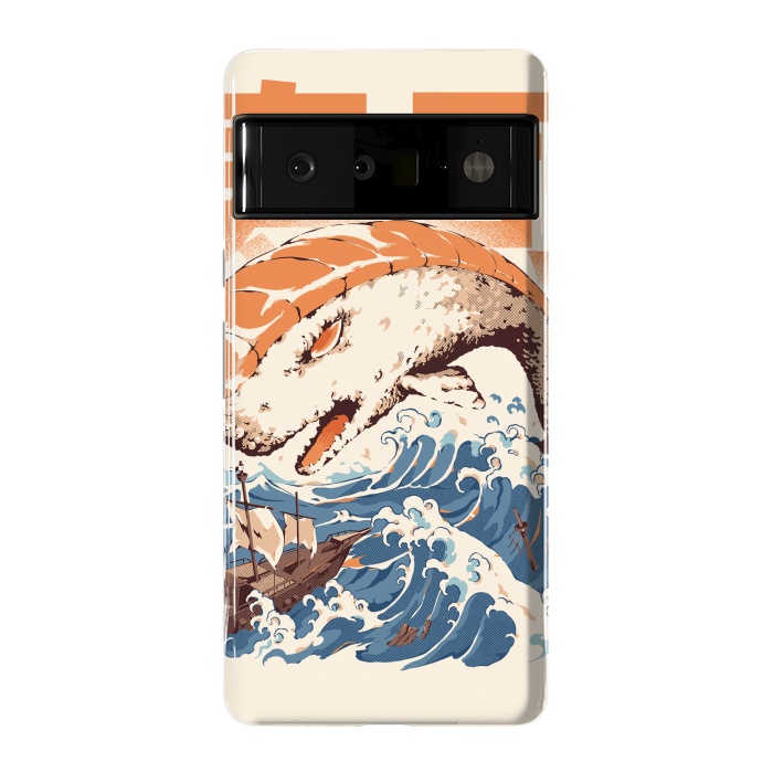 Pixel 6 Pro StrongFit Moby Sushi by Ilustrata