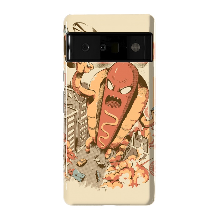 Pixel 6 Pro StrongFit Great Hot Dog by Ilustrata