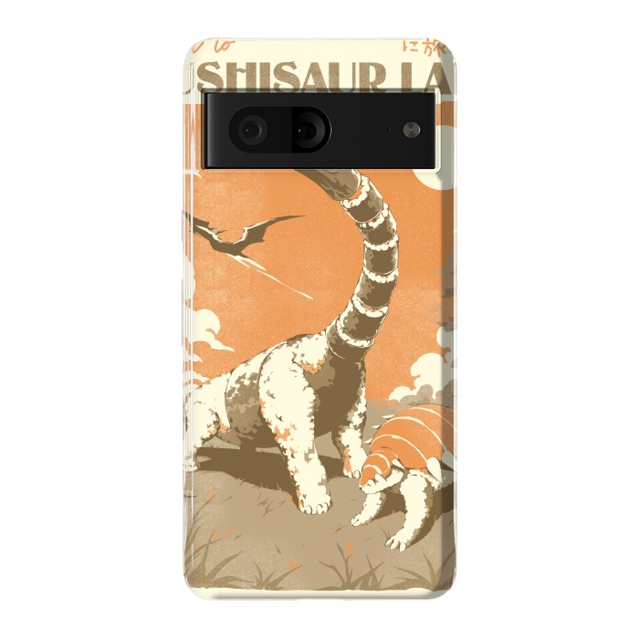Pixel 7 StrongFit Sushisaur Land by Ilustrata
