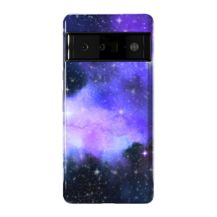 Pixel 6 Pro StrongFit purple galaxy by haroulita