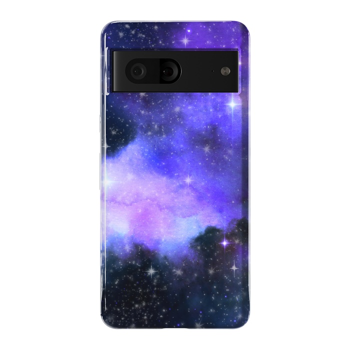 Pixel 7 StrongFit purple galaxy by haroulita