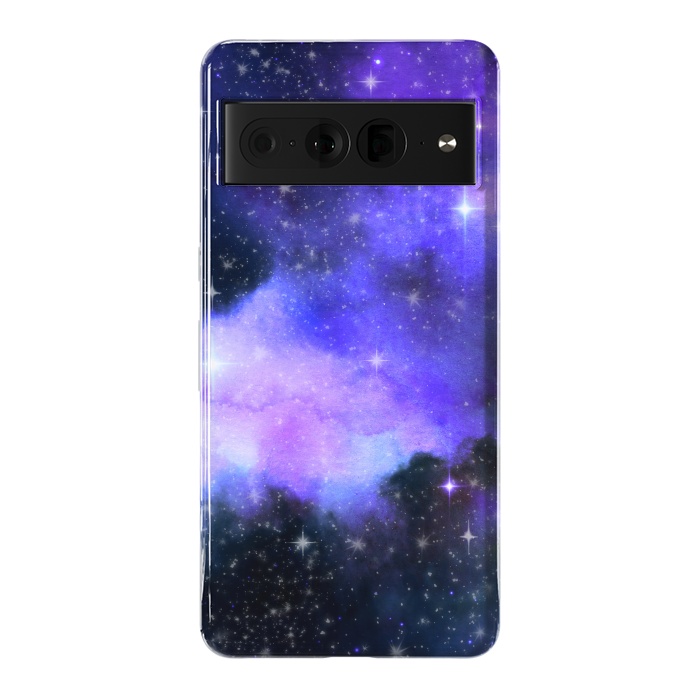 Pixel 7 Pro StrongFit purple galaxy by haroulita