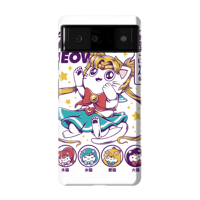 Pixel 6 StrongFit Sailor Meow by Ilustrata