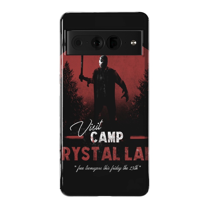Pixel 7 Pro StrongFit Visit the Crystal Lake by Ilustrata
