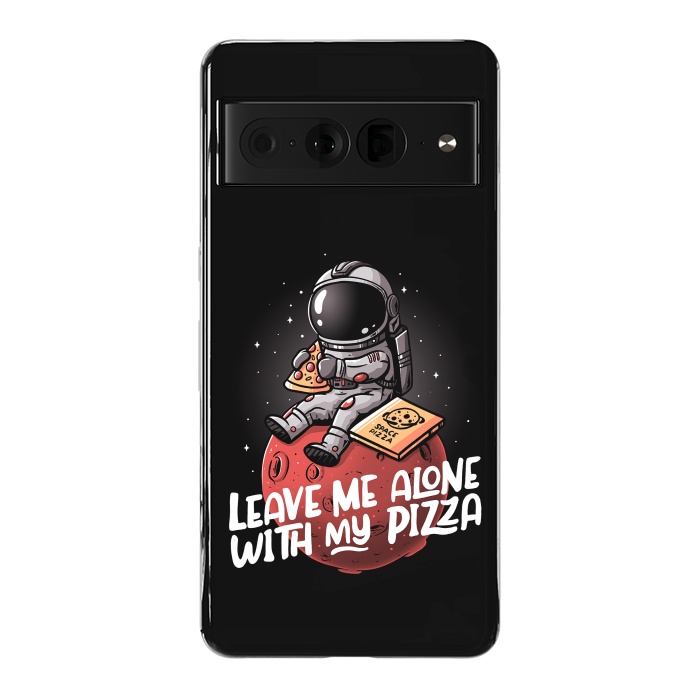Pixel 7 Pro StrongFit Leave Me Alone With My Pizza by eduely