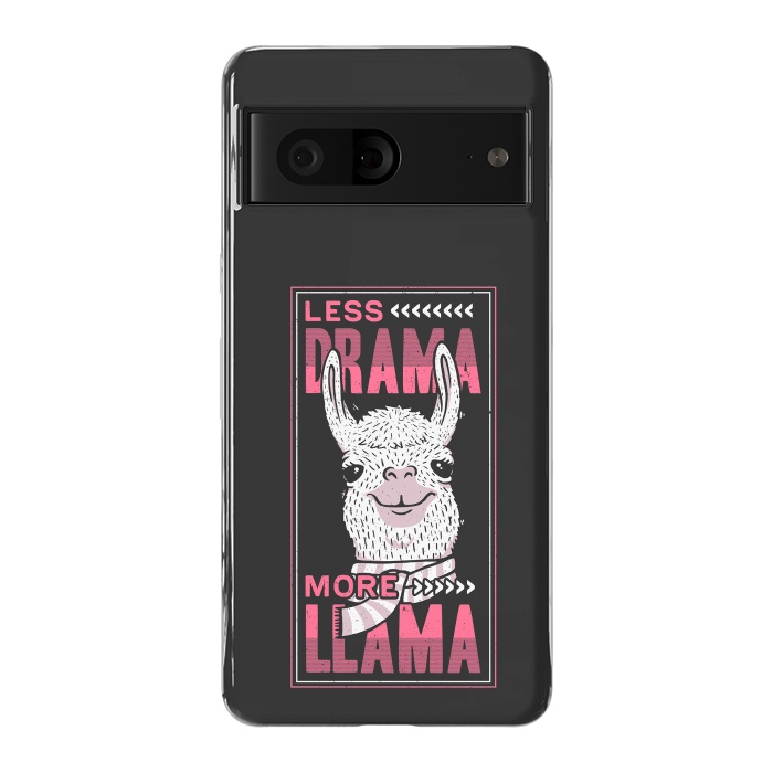 Pixel 7 StrongFit Less Drama More Llama by eduely