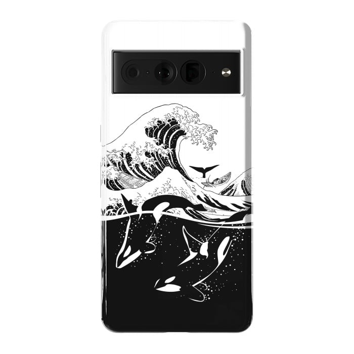 Pixel 7 Pro StrongFit Wave killer Whale by Alberto