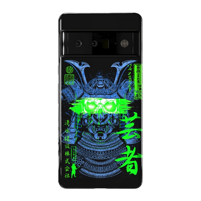 Pixel 6 Pro StrongFit Samurai green  by Alberto