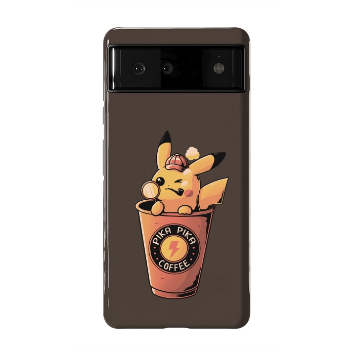 Pixel 6 StrongFit Pika Pika Coffee by eduely