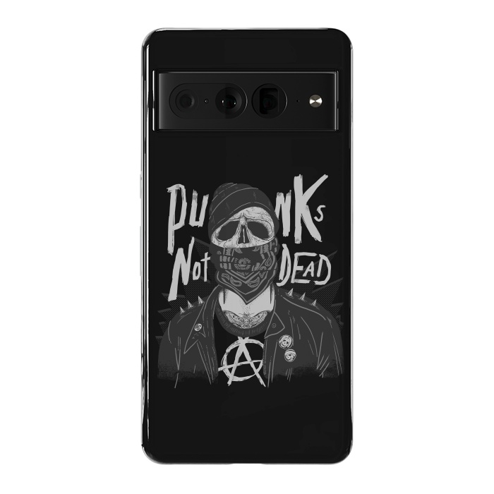 Pixel 7 Pro StrongFit Punk Skull by eduely