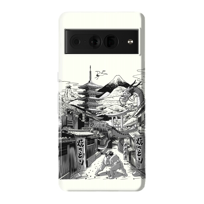 Pixel 7 Pro StrongFit Alley in Japan with Dragon by Alberto