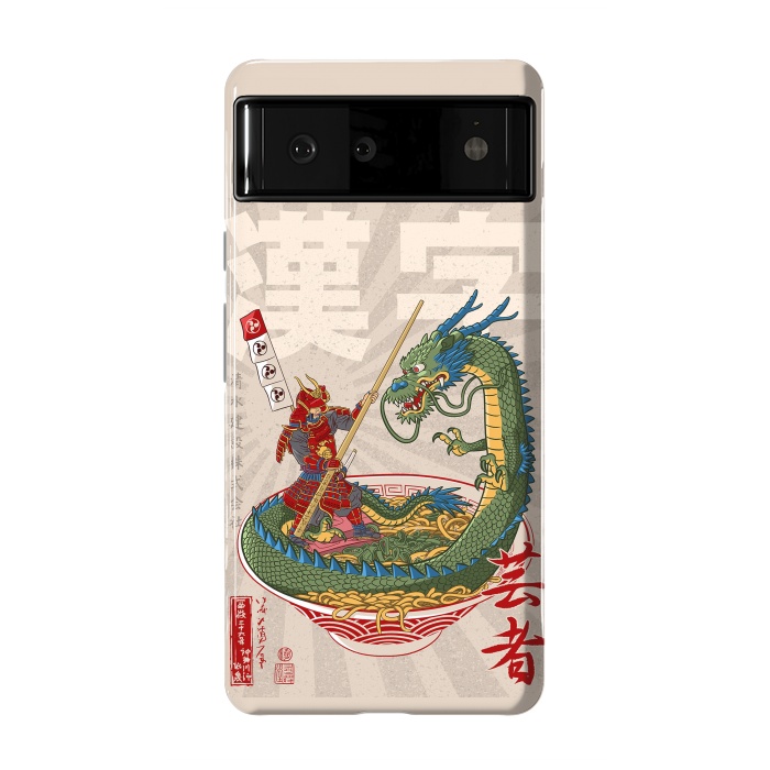 Pixel 6 StrongFit Samurai dragon ramen by Alberto
