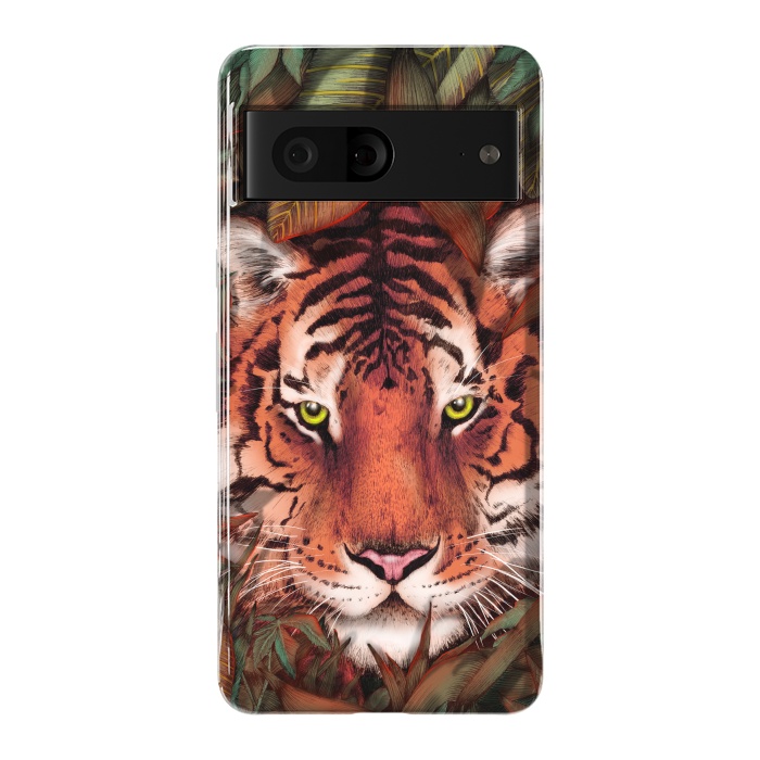 Pixel 7 StrongFit Jungle Tiger Majesty Colour Version by ECMazur 