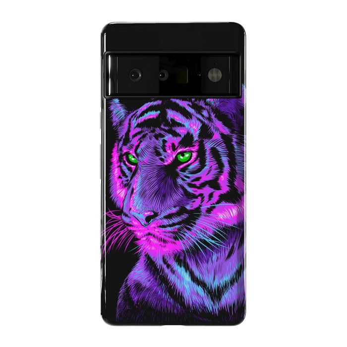 Pixel 6 Pro StrongFit Lilac tiger by Alberto