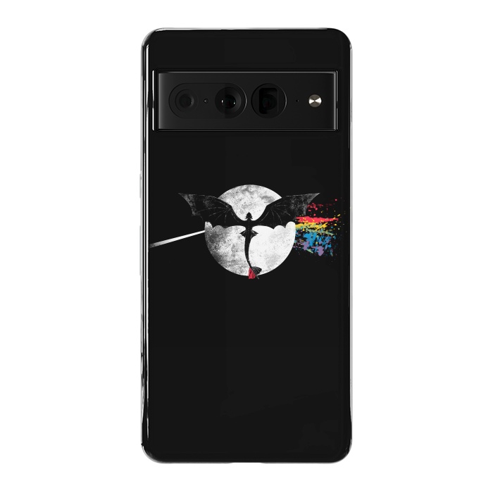 Pixel 7 Pro StrongFit Dragon Side of the Moon Cute Funny Gift by eduely