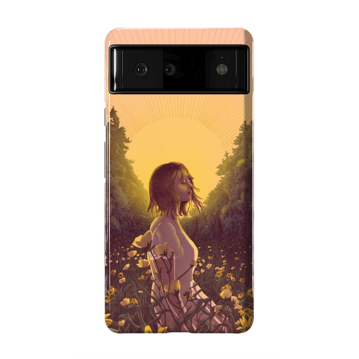 Pixel 6 StrongFit Dawn in the Meadow Colour Version by ECMazur 