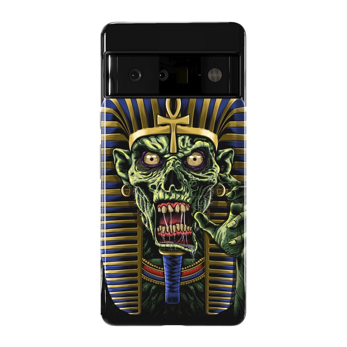 Pixel 6 Pro StrongFit Zombie Egyptian Pharaoh Mummy by Alberto