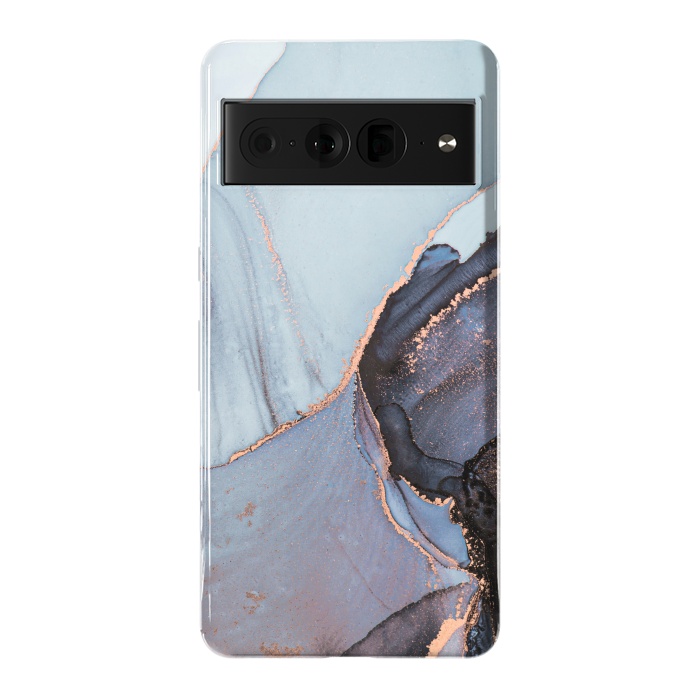 Pixel 7 Pro StrongFit Gray and Gold Paints by ArtsCase