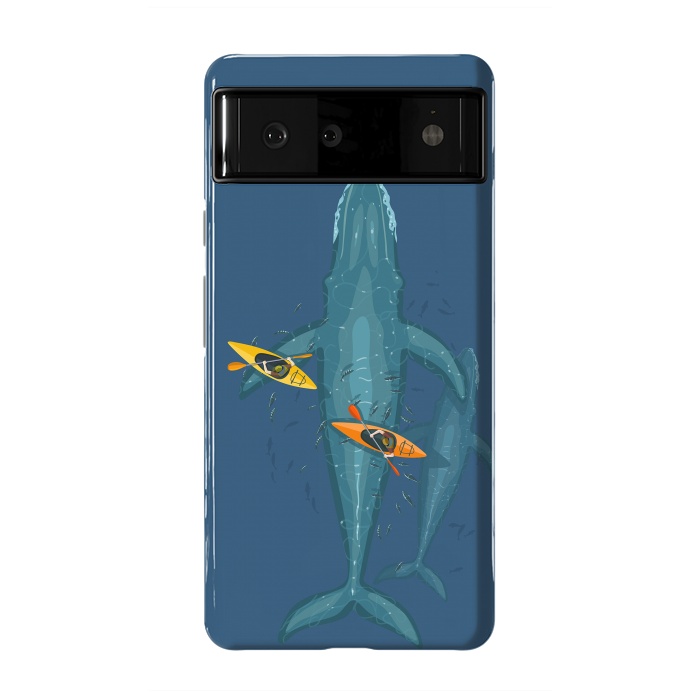 Pixel 6 StrongFit Canoes on whale family by Alberto