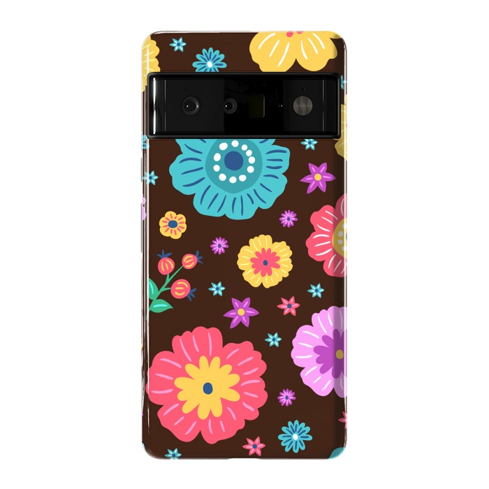 Pixel 6 Pro StrongFit Floral Design 000 by ArtsCase