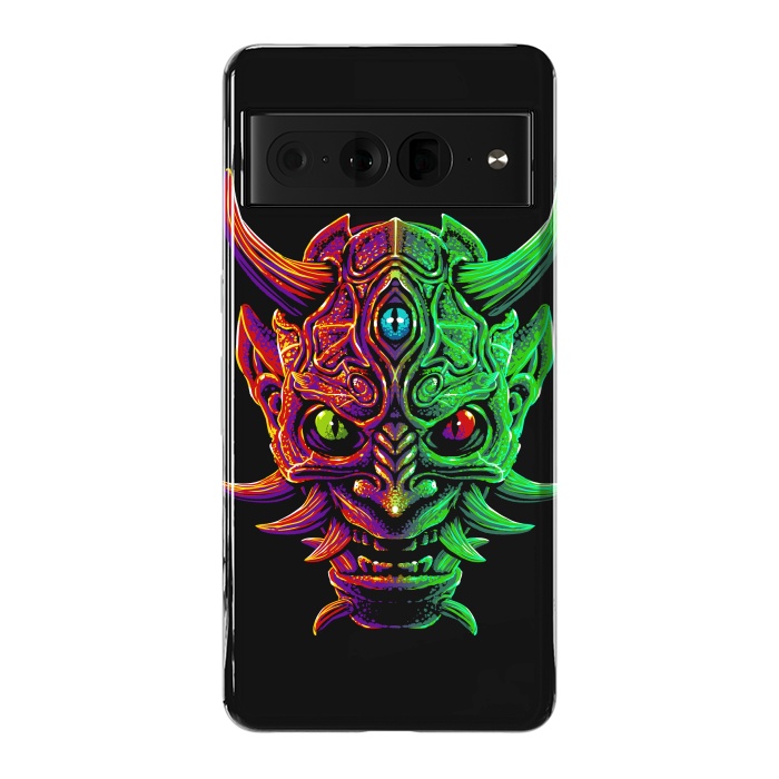 Pixel 7 Pro StrongFit Demon with 3 Japanese eyes by Alberto