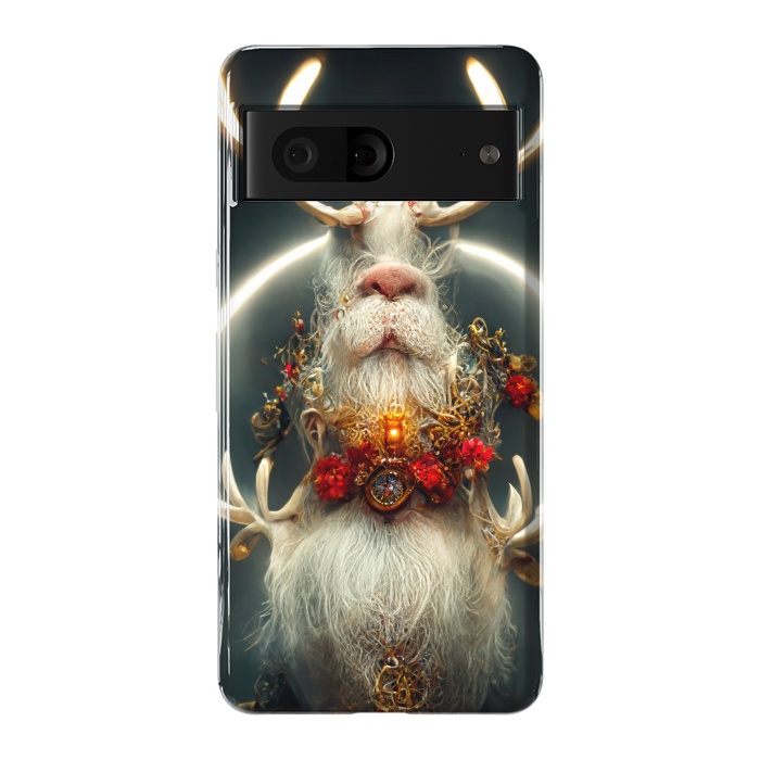 Pixel 7 StrongFit Santa reindeer by haroulita