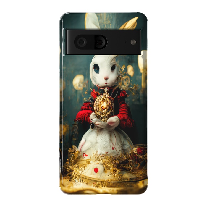 Pixel 7 StrongFit white rabbit , Alice by haroulita