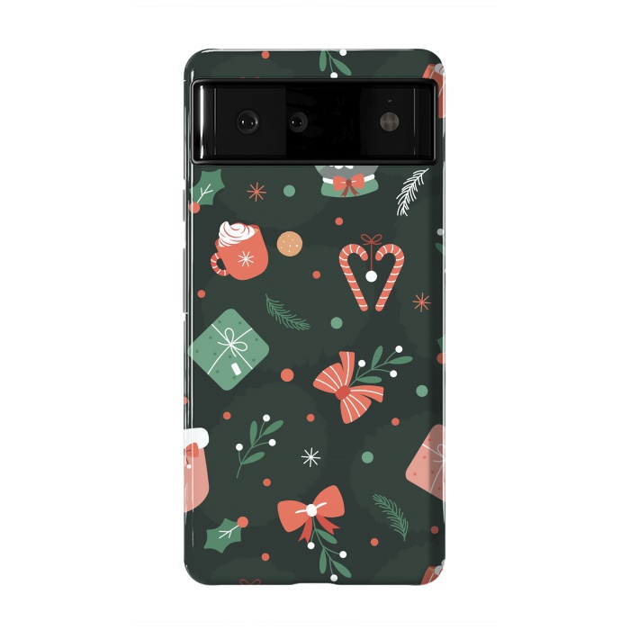 Pixel 6 StrongFit Christmas Objects by ArtsCase