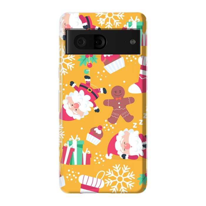 Pixel 7 StrongFit Cute Pattern for Christmas  by ArtsCase