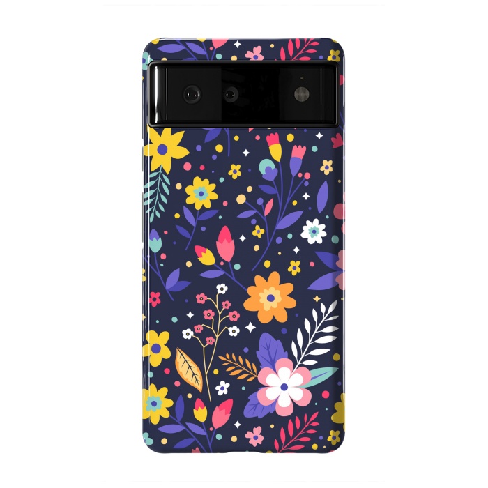 Pixel 6 StrongFit Beautifull Flowers with Vibrant Colors by ArtsCase