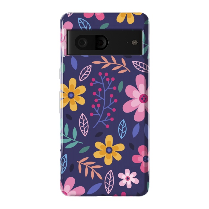 Pixel 7 StrongFit Pink Flowers for You  by ArtsCase