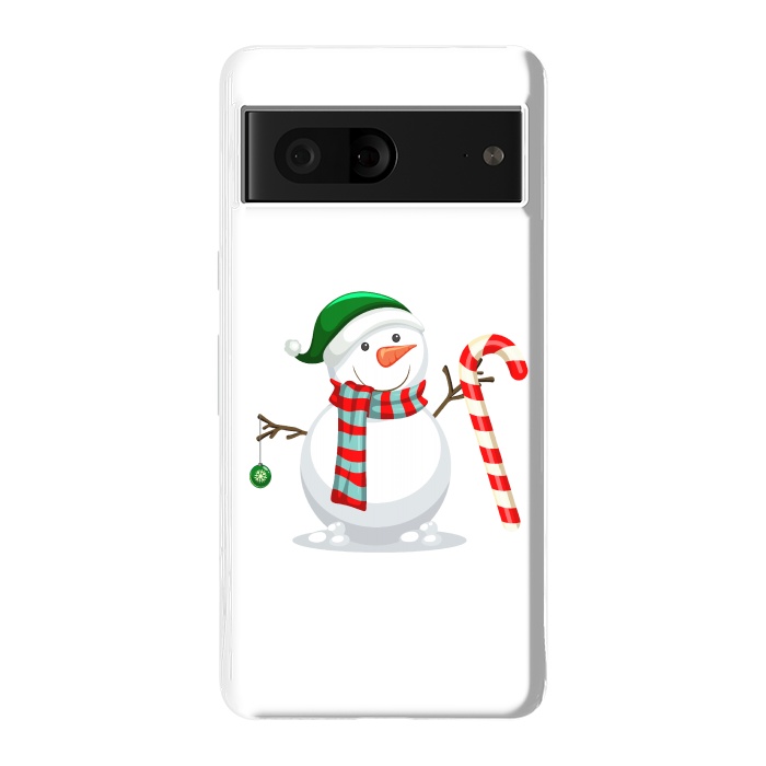 Pixel 7 StrongFit Snowman by Bledi