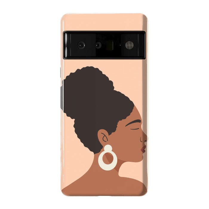 Pixel 6 Pro StrongFit Afro Girl by ArtPrInk