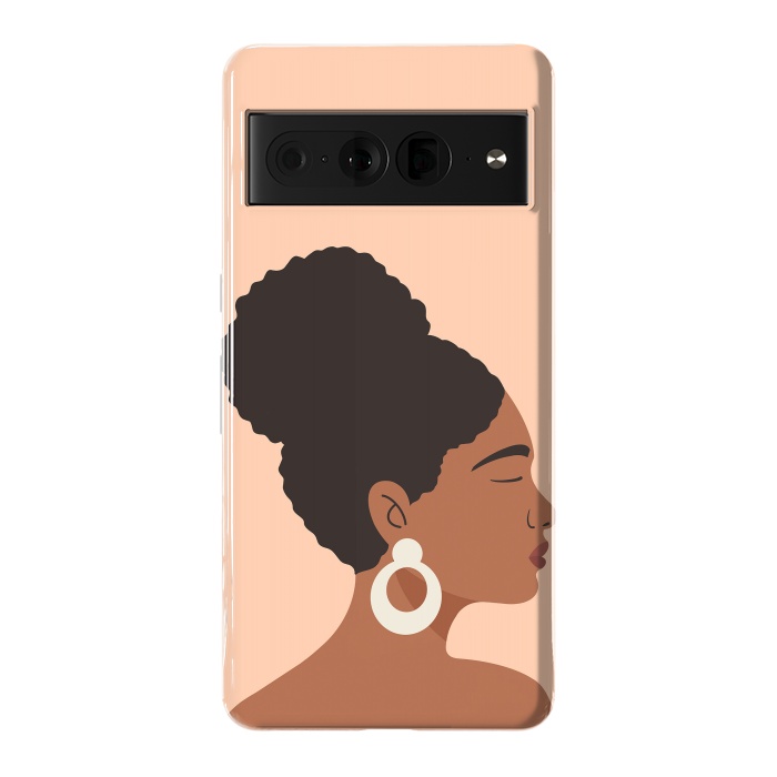 Pixel 7 Pro StrongFit Afro Girl by ArtPrInk