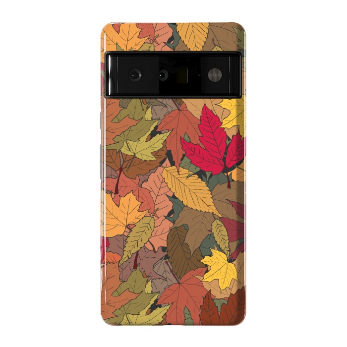 Pixel 6 Pro StrongFit Colorful autumn leaves by Bledi