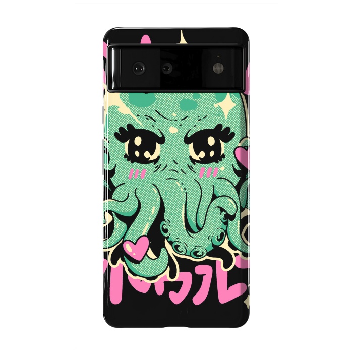 Pixel 6 StrongFit Cutethulhu Loves by Ilustrata