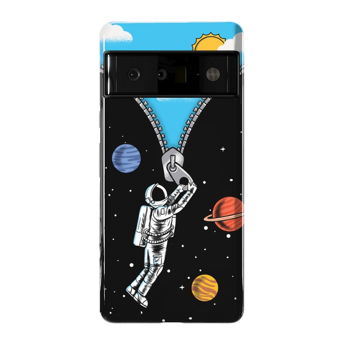 Pixel 6 Pro StrongFit Space and sky by Coffee Man