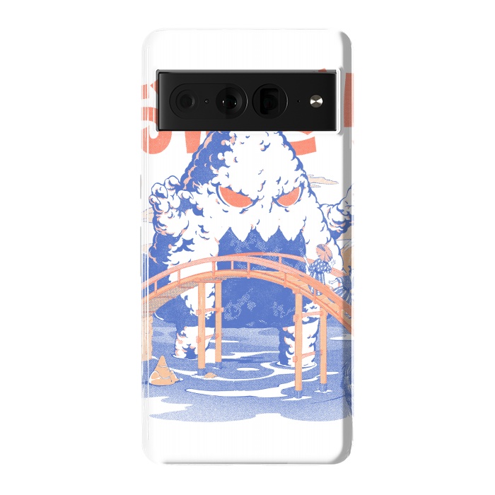 Pixel 7 Pro StrongFit The Great Onigiri  by Ilustrata